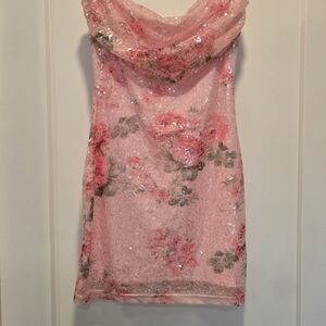 Windsor Pink Lace Dress